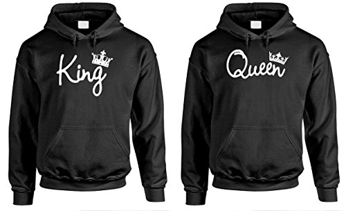 Couple Hoodie King and Queen