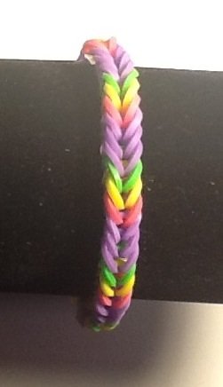 rainbow loom bracelets fishtail