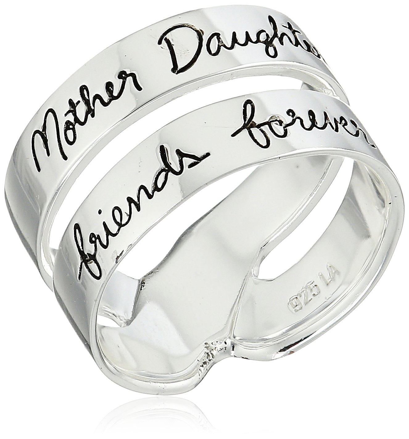 Mother daughter ring