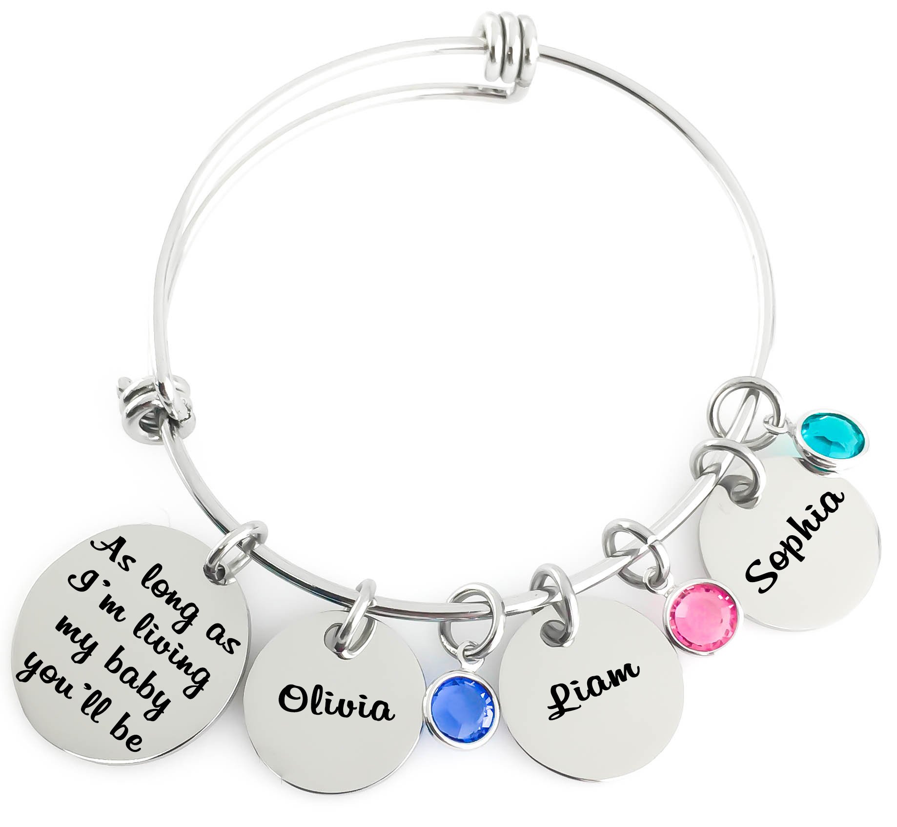 Charm bracelet for mom