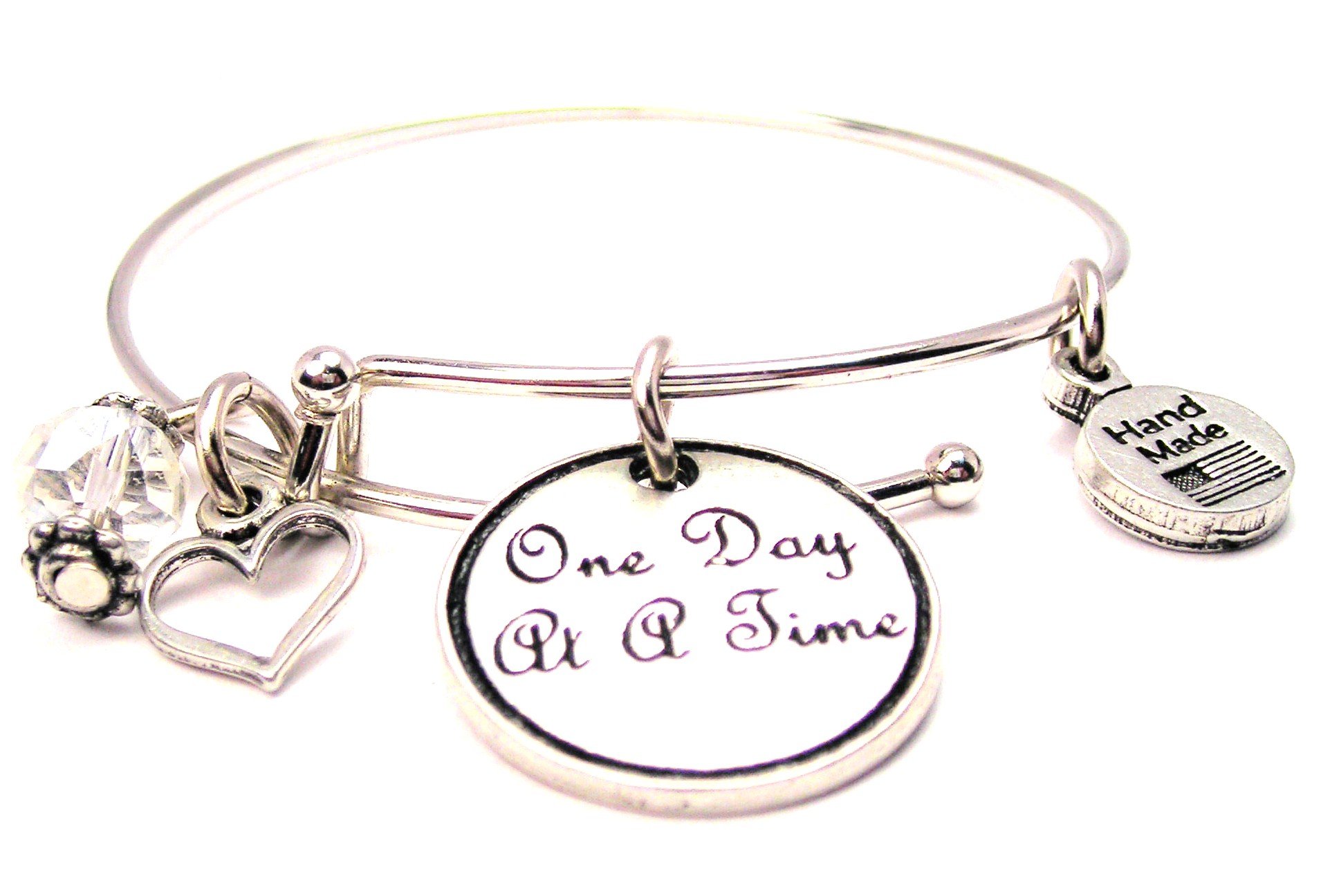 One day at a time bracelet