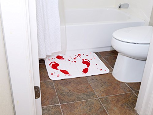 Halloween Bloody bath mat