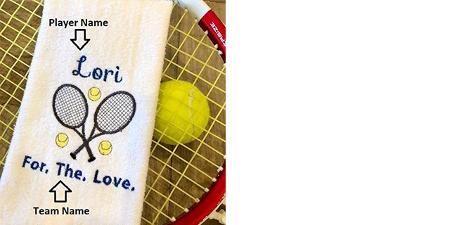 Customized Tennis Towel