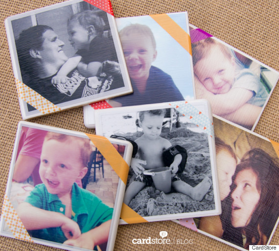 personalized image coasters