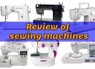 Review of popular sewing machines