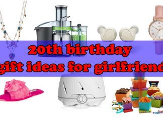 20th birthday gift ideas for girlfriend